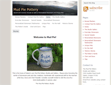 Tablet Screenshot of mudpiegallery.com